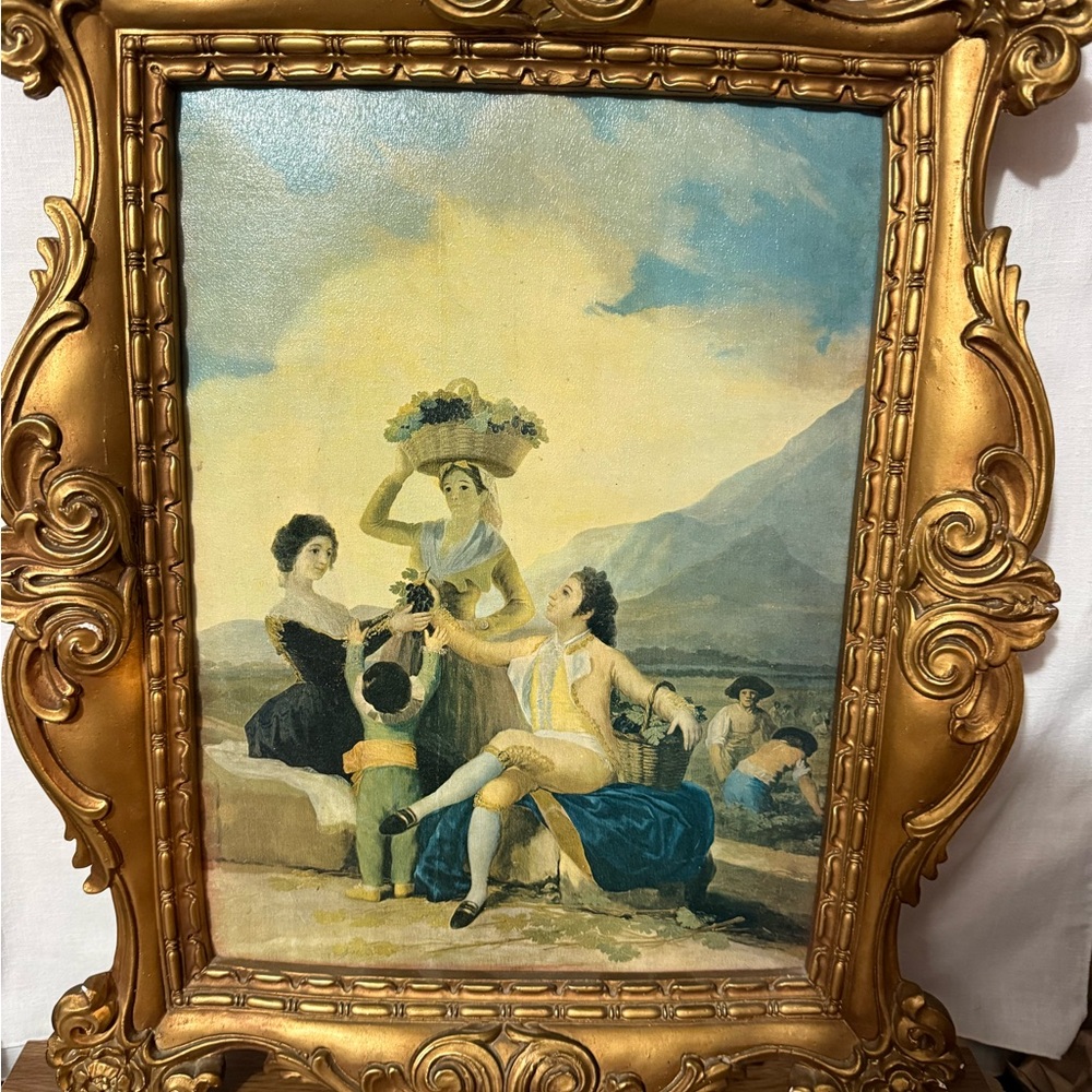 “Grape Harvest” or also know as “Autumn “ by Francisco de Goya